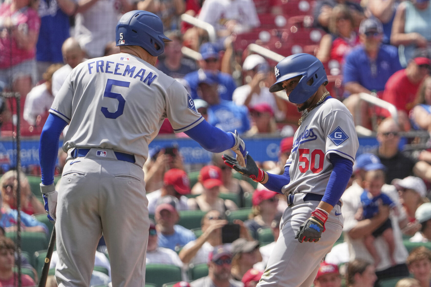 Dodgers Cardinals Baseball